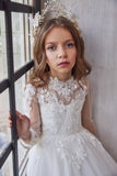 Pentelei Couture First Communion Wedding Flower Girl Special Occasion Gown