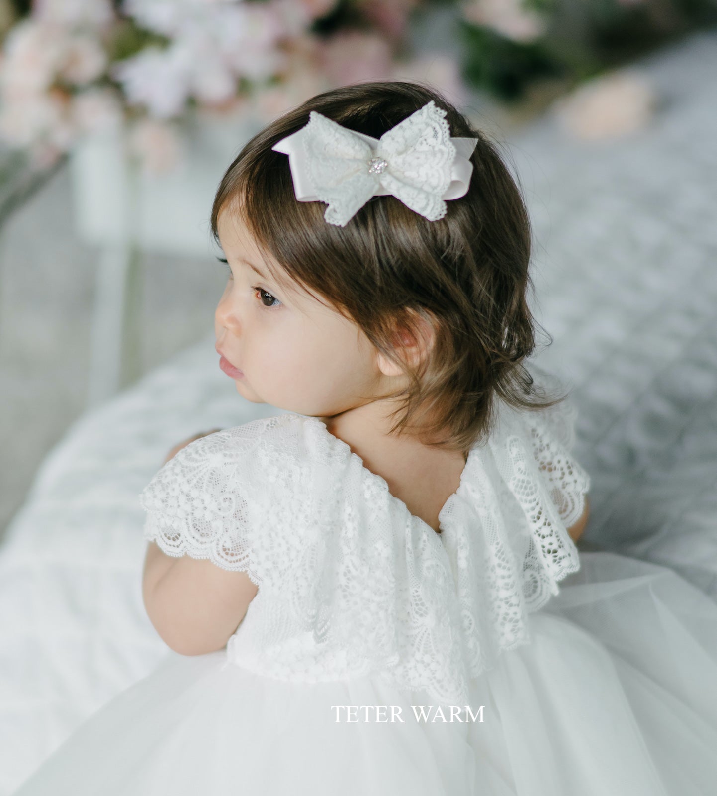 Teter Warm Couture Gorgeous Christening Baptism Special Occasion Dress