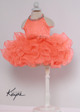 Sugar Kayne Organza Cupcake Pageant Birthday Party Ruffled Dress
