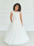 Teter Warm Couture Girls Communion Lace Tulle Special Occasion Dress