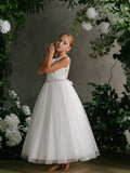 Teter Warm Couture Embroidered Lace Tulle Communion Special Occasion Dress