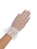 Avery Sequined Communion Gloves