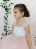 Amalee Couture Rose Flower Girl And Communion Dress