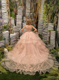 Couture Handmade Wedding Girl Party Flower Girl Floor Length Dress