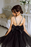 Athens Satin Tulle Girls Pageant Dress With Train | Free Shipping