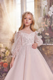 Girls Dress By Pentelei Couture Classic Special Occasion Wedding Party Dress